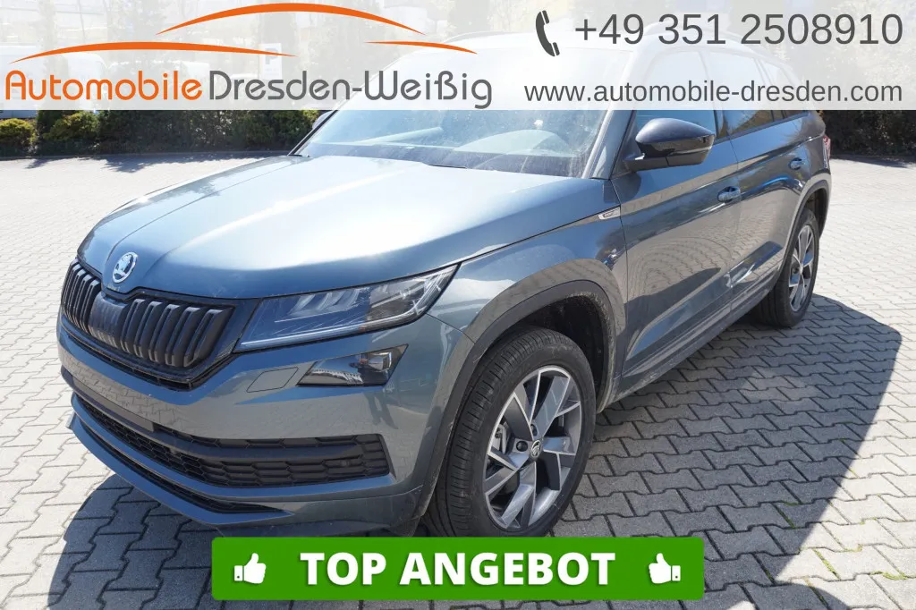 Skoda Kodiaq 2.0 TDI DSG 4X4 SPORTLINE*NAVI*ACC*PANO* Image 2